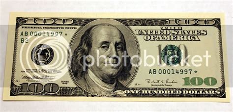 100 Dollar Bill With Star After Serial Number Codestree