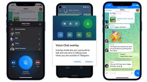 Telegram Launches Group Voice Chat Rooms Android Users Get New