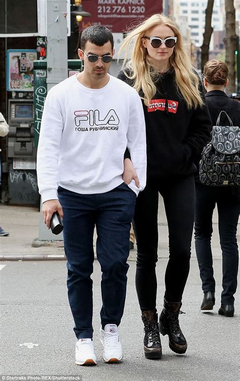 Sophie Turner Puffs On A Cigarette As She Joins Joe Jonas Daily Mail