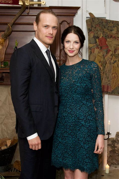 Exclusive Caitriona Balfe Sam Heughan On Choreography And Rewards
