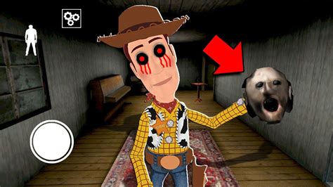 I Found Woodyexe From Toy Story In Granny Horror Game
