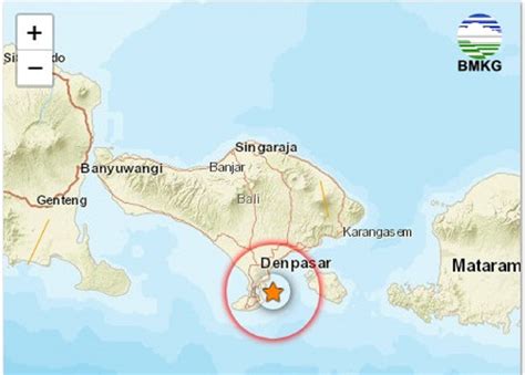 Bali Bergoyang Bmkg Gempa Bumi Guncang Wilayah Selatan Genpi Co Bali