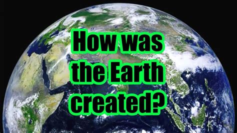 Genius Hour How Was The Earth Created Youtube