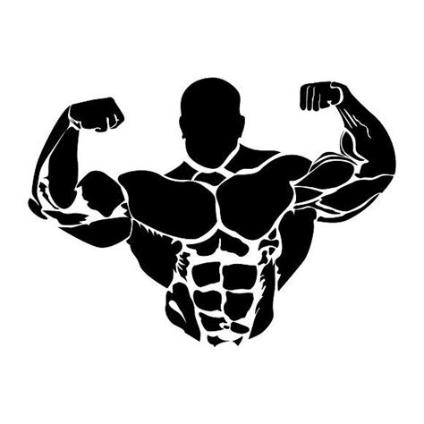Bodybuilding Fitness Vector With Images Gym Art Bodybuilding