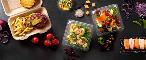 Karat to go containers come in microwaveable, single compartment, multiple compartments, detached lid, hinged container, paper and plastic. Recyclable Food-to-go Packaging Films - Klockner Pentaplast