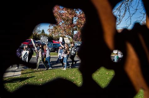 Central Students Protest Removal Of Blm Posters