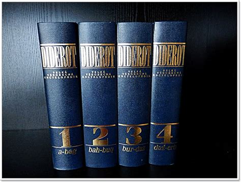 Diderot , Velká všeobecná encyklopedie | Antikvariát Bosorka prodej a ...