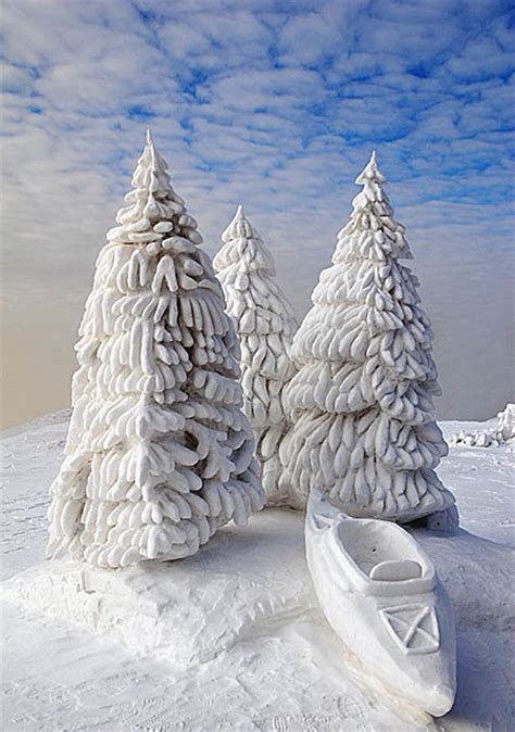 20 Most Amazing Snow Sculptures Top Dreamer