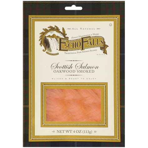 144 best images about seafood packaging on pinterest. Echo Falls Smoked Scottish Salmon (4 oz) from Safeway - Instacart