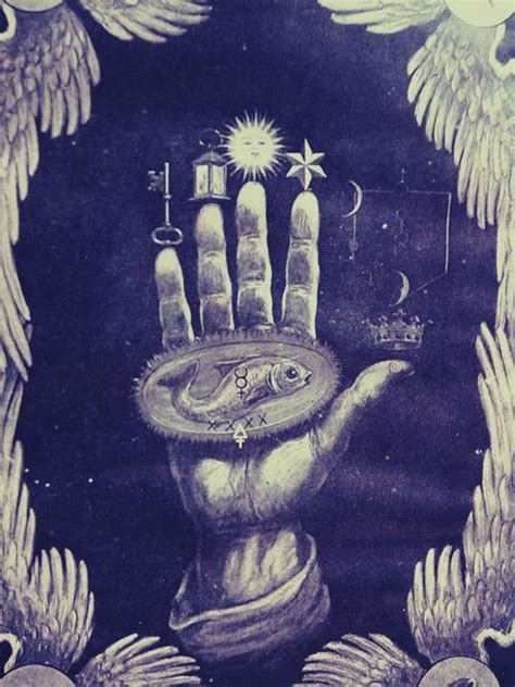 Hand Of The Mysteries Alchemy Symbol Of Transformation Alchemic