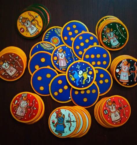 We did not find results for: Ganjifa card game of Persia - popularised by Emperor Akbar and other Mughal rulers. It's a game ...