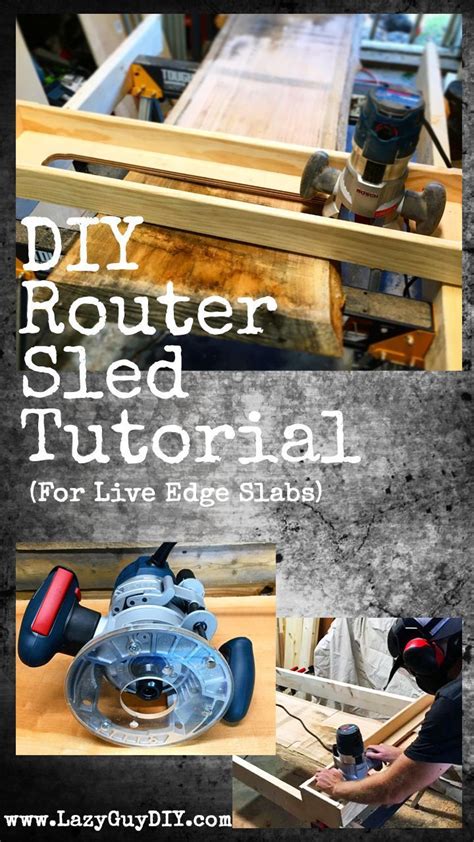 To choose the correct tools, follow the instructions of your router manufacturer. DIY Router Sled Tutorial: For The Big Ol' Slabs (With ...