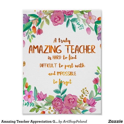 Art Teacher Quotes Teacher Appreciation Quotes Teacher Posters