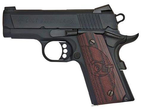 Colt Defender 45 Acp Offers Power And Performance Every Time An