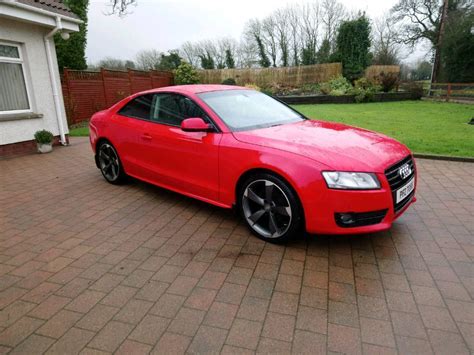 Audi A5 Tdi Coupe 2010 Red In Armagh County Armagh Gumtree