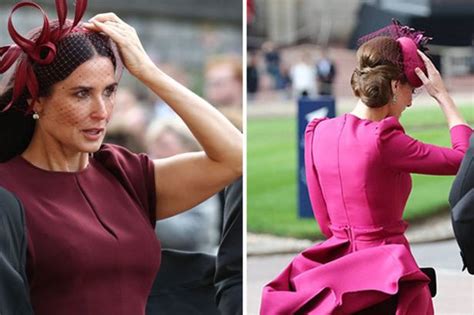 Royal Wedding Guests Suffer VERY Awkward Wardrobe Malfunctions Thanks