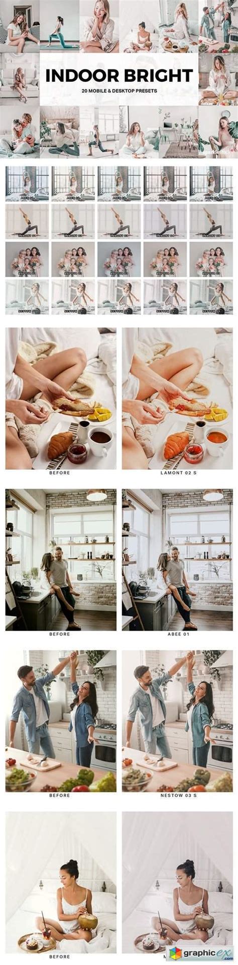 List of free lightroom presets: 20 Indoor Bright Lightroom Presets and LUTs » Free ...