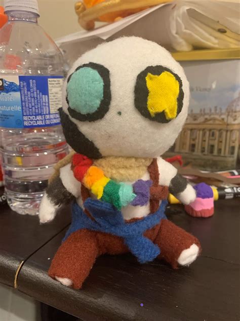 Undertale sans plush these pictures of this page are about:fangamer undertale sans plush. Ink Sans Plush : Ink Sans Plushie Inktobertale Craft ...