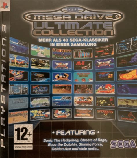 Sega Mega Drive Ultimate Collection Für Ps3 Kaufen Retroplace