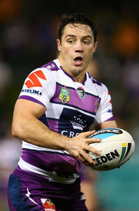 Footy Players Cooper Cronk Of The Melbourne Storm