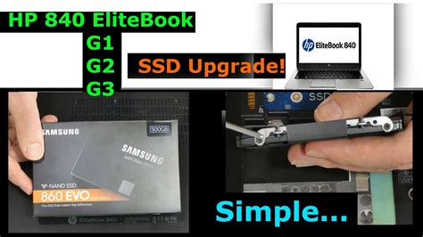 If you have some problems with usb 3.0 usb 3.1 or 2.0 connection / usb 3.1 or 2.0 is not drivers are not compatible or not working ? Upgrading SSD in HP 840 G1 EliteBook, 840 G2 or 840 G3 ...