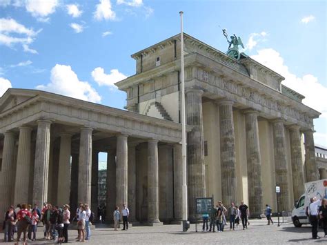 The brandenburg gate (brandenburger tor) in berlin is one of the first landmarks that come to mind when commissioned by friedrich wilhelm, the brandenburg gate was designed by architect carl. Brandenburg Gate, Berlin - e-architect