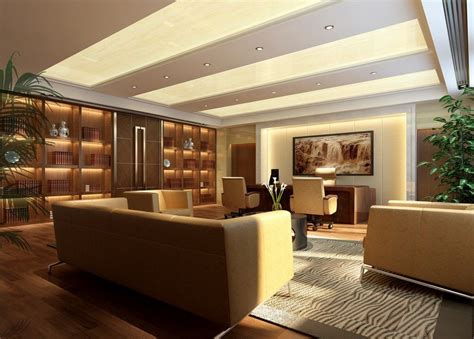Modern Luxury Office Modern Chinese Style Ceo Office Interior Design