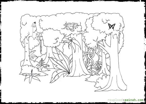 Amazon Rainforest Plants Coloring Pages Coloring Pages For All Ages