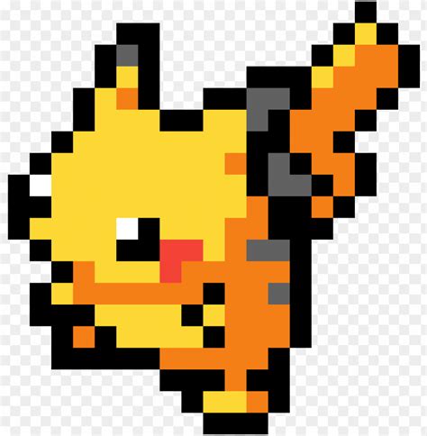 Ikachu Pokemon Pixel Art Pikachu Png Transparent With Clear The Best