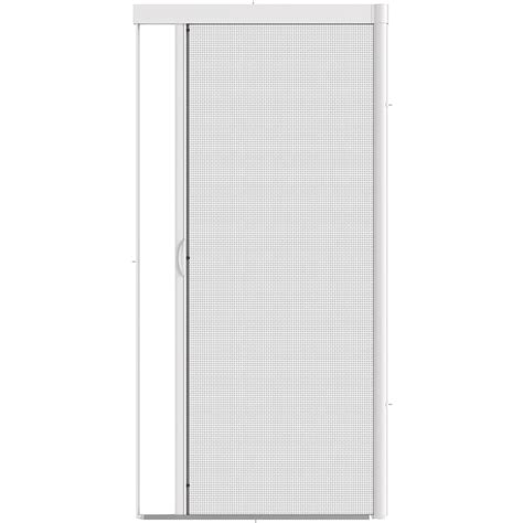 Larson Escape 100 36 In X 81 In White Aluminum Retractable Screen Door