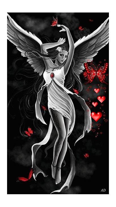 Angel Wings Angels Dark Fantasy Gifs Anna