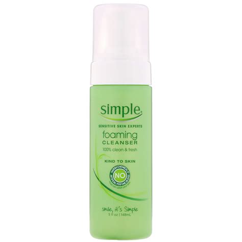 Simple Skincare Foaming Cleanser 5 Fl Oz 148 Ml Iherb