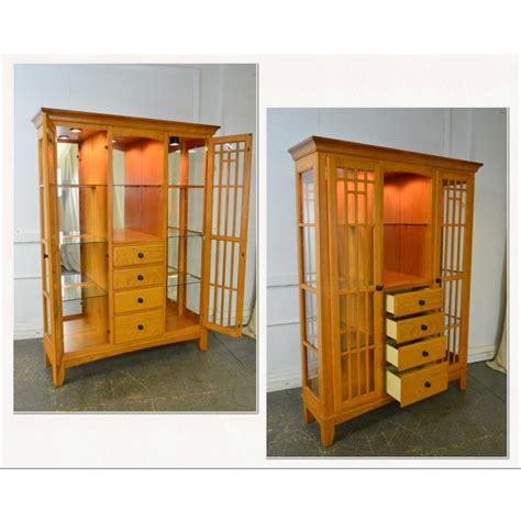 We did not find results for: Mission Oak Arts & Crafts Style Curio Display Cabinet ...