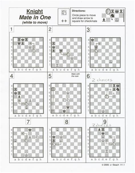 The faster you solve, the higher your score. Chess Worksheets For Kindergarten | Printable Worksheets ...