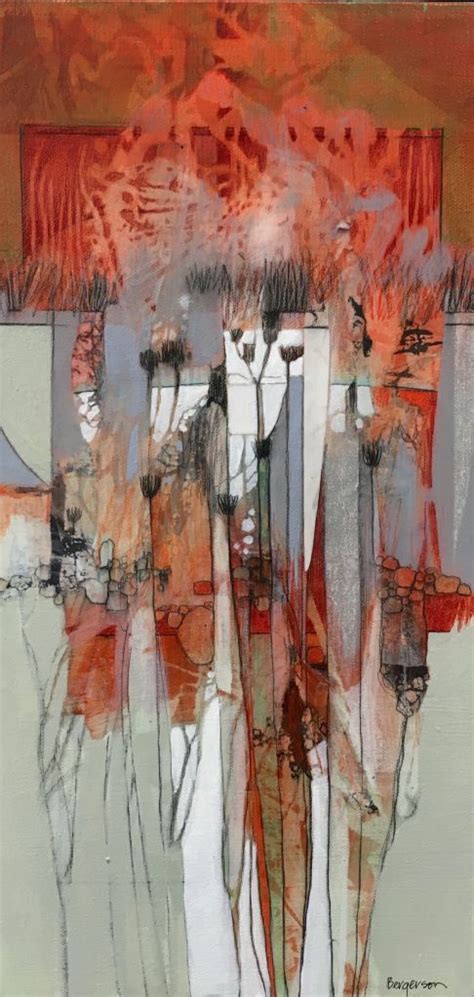 Judith Bergerson Changing Seasons 2 Abstract Watercolor Abstract Art