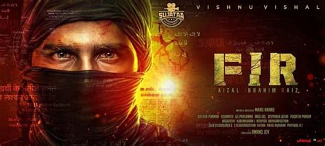 In a recent interview, he revealed the reason behind divorcing his wife. Vishnu Vishal's next titled FIR! First Look Out Tamil ...