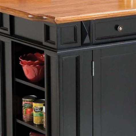 Finding the accurate breakfast bar stools for your kitchen is testing on the grounds that there are such a variety of variables to consider, including height, style, and comfort. Kitchen Island in Black and Oak and 2 Bar Stools - 5003-949