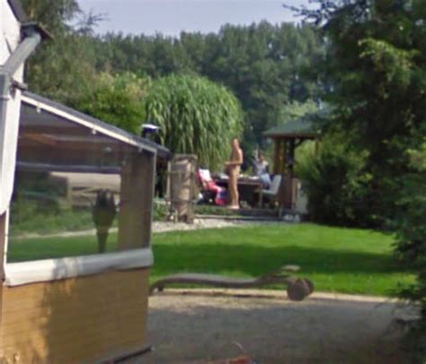 Google Maps Street View Belgium Captures Naked Man In Back Yard