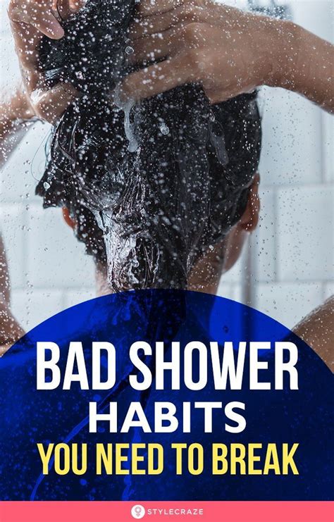 10 Bad Shower Habits You Need To Break Beauty Hacks That Actually