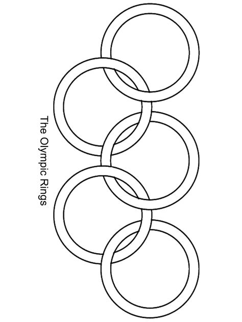 Olympic Coloring Pages Olympics Activities