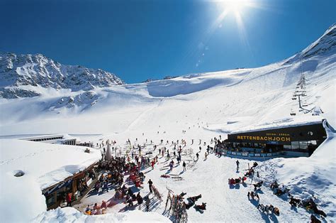 Glacier In Sölden Skigebiete Skigebiet Winterurlaub
