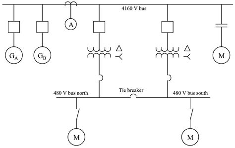 Single Line Diagram Power Distribution System Wiring Diagram