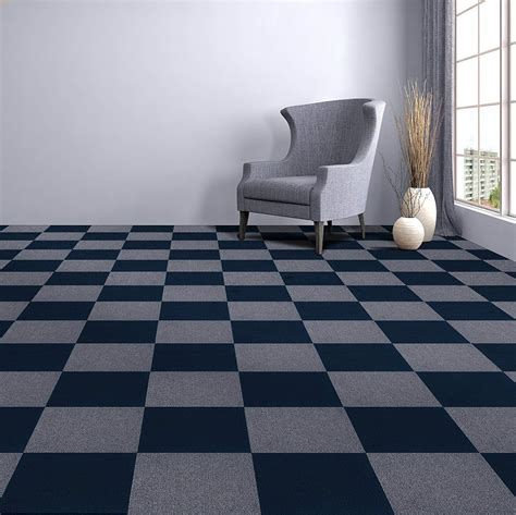12 Pcs Self Adhesive Solid Carpet Tiles Actual 12 X 12 Redgray