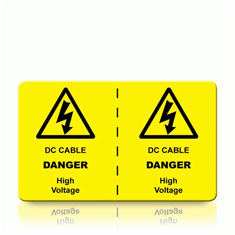 A fuse breaks the flow of electricity a when short circuit or overload causes the metal wire to literally burn up. Buy DC Cable Wrap Labels | Solar PV Warning Labels