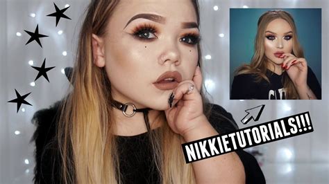 I Tried Following A Nikkietutorials Makeup Tutorial Makeupjunkieg Youtube