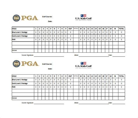 Disc golf score recorder 1 is a simple to use program designed specifically for people who play disc golf. golf scorecard template word - Availabel