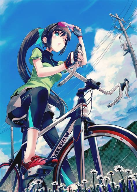 Cycling By Hara Got Back On My Bike In Art Bike Illustration Bicycle Girl Bicycle Art