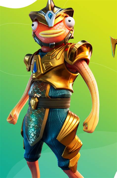 Atlantean Fishstick Skin Rolled Out The New Fish Skin In Fortnite Is