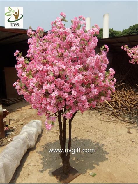 The most common mini flower trees material is stretched canvas. UVG miniature cherry blossom tree artificial trees indoor ...