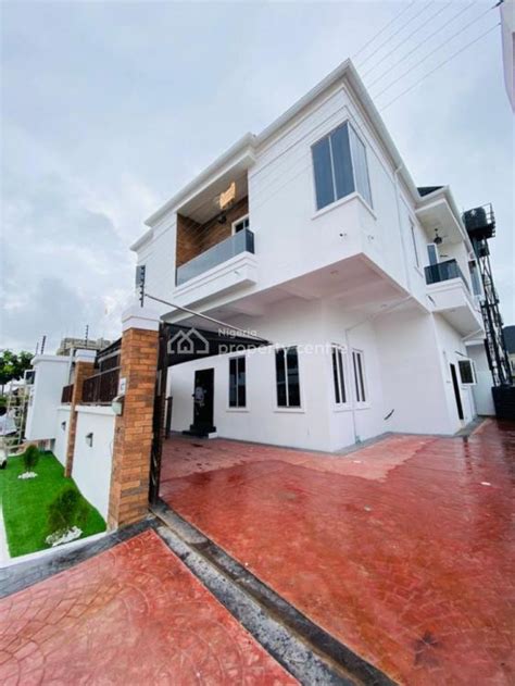 for sale luxury finished 4 bedroom duplex with bq and gate house oral estate lekki lagos